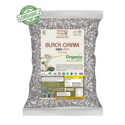 Organic Black Gram (Urad Dal Split)
