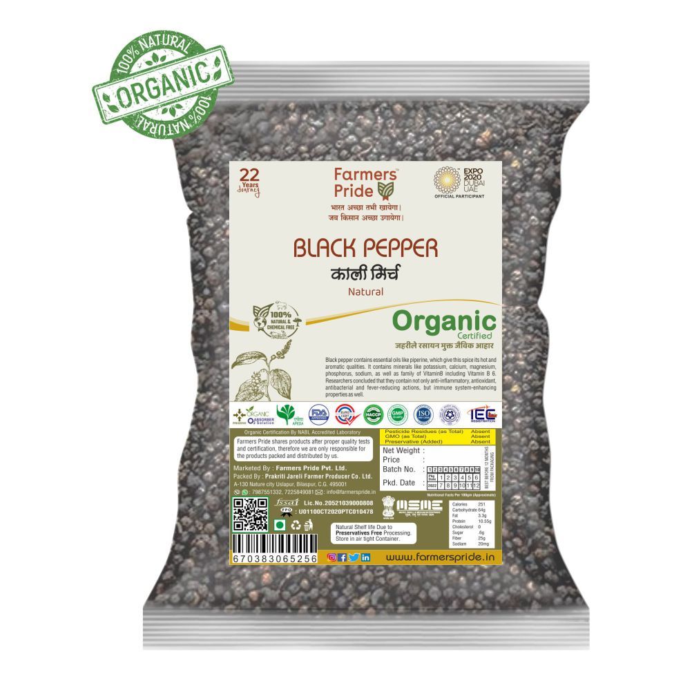 Organic Black Peeper