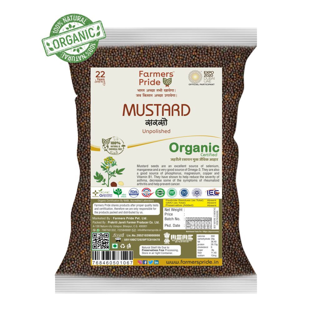 Organic Mustard Seeds