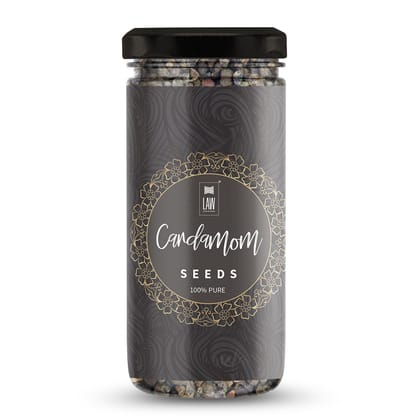 Cardamom Seeds/ Decorticated – (Decorticated – Tiny, Fragrant Seed, removed from the Cardamom pod) – 100 gm