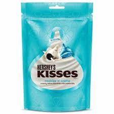 Hersheys kisses cookies and cream 33 gram