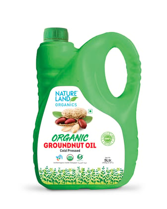 Natureland organics Groundnut oil 5 ltr