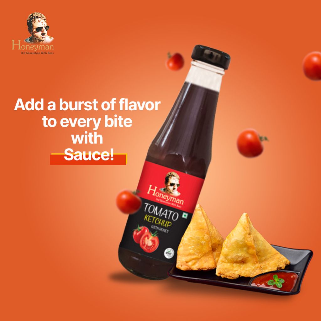 Honeyman Tomato Ketchup 360 gm