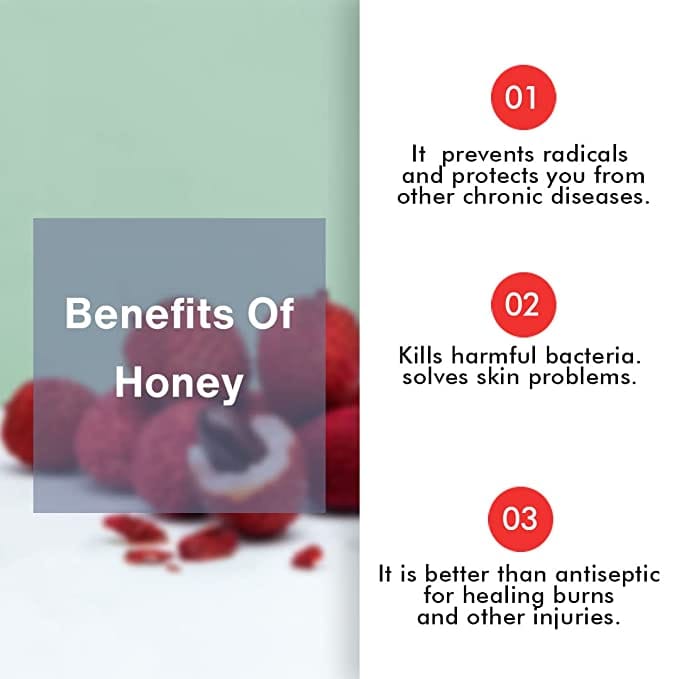 Honeyman Lychee Honey | Pure & Natural | Energy Booster 500 g