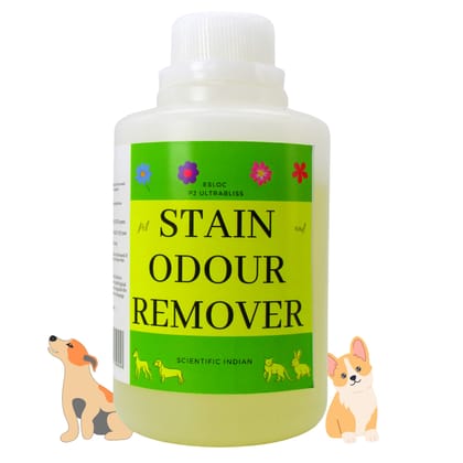 Scientific Indian I Cat Dog Pet Urine Stain and Odour Smell Remover I Urine Stool Vomit I Bio-Enzyme Based