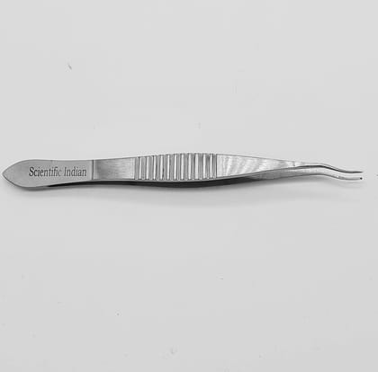 Lims Ophthalmic Forceps I Hair Transplant I Straight Stainless Steel - Scientific Indian