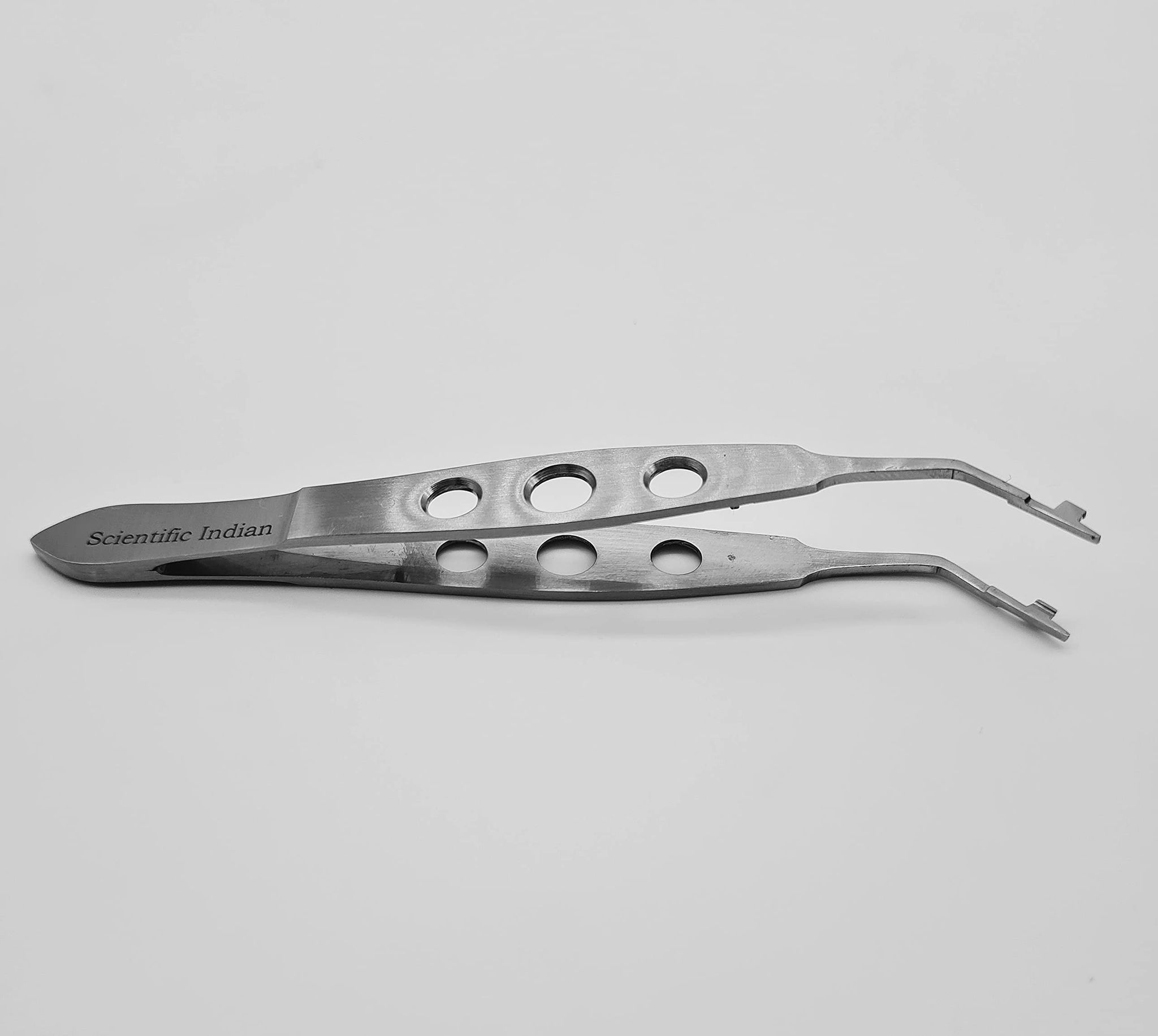 Livernois Lens ( IOL) Folding Ophthalmic  Medical Forceps Stainless Steel - Scientific Indian