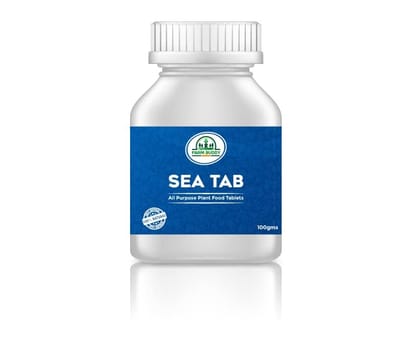 FARM BUDDY SeaTab Seaweed Fertilizer in Tablet Form - For all Indoor and Outdoor Plants - 45 Tablets | for Plant Growth, Flowering & Fruiting| Use 1 tablet for Every 15 Days