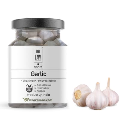 Premium Garlic Whole – 100 gm (Single Origin, Farm Direct Produce, Organically Grown & Made in small batches)
