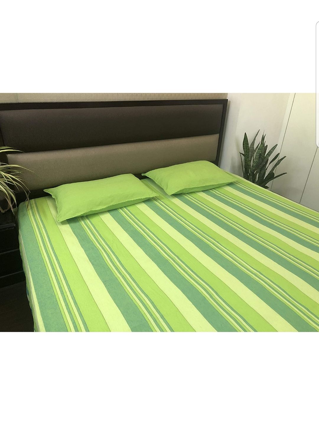 Handloom cotton D Bedsheet