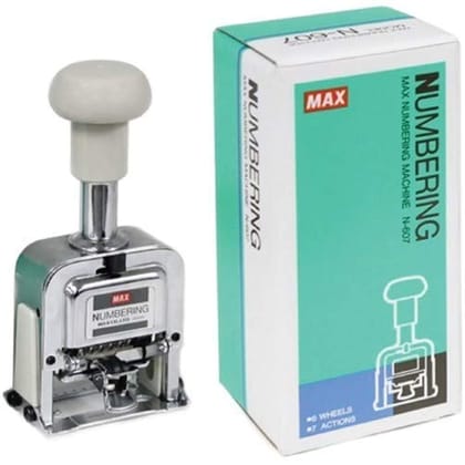 Max N-607 Numbering Machine with 6 digits of Big Characters