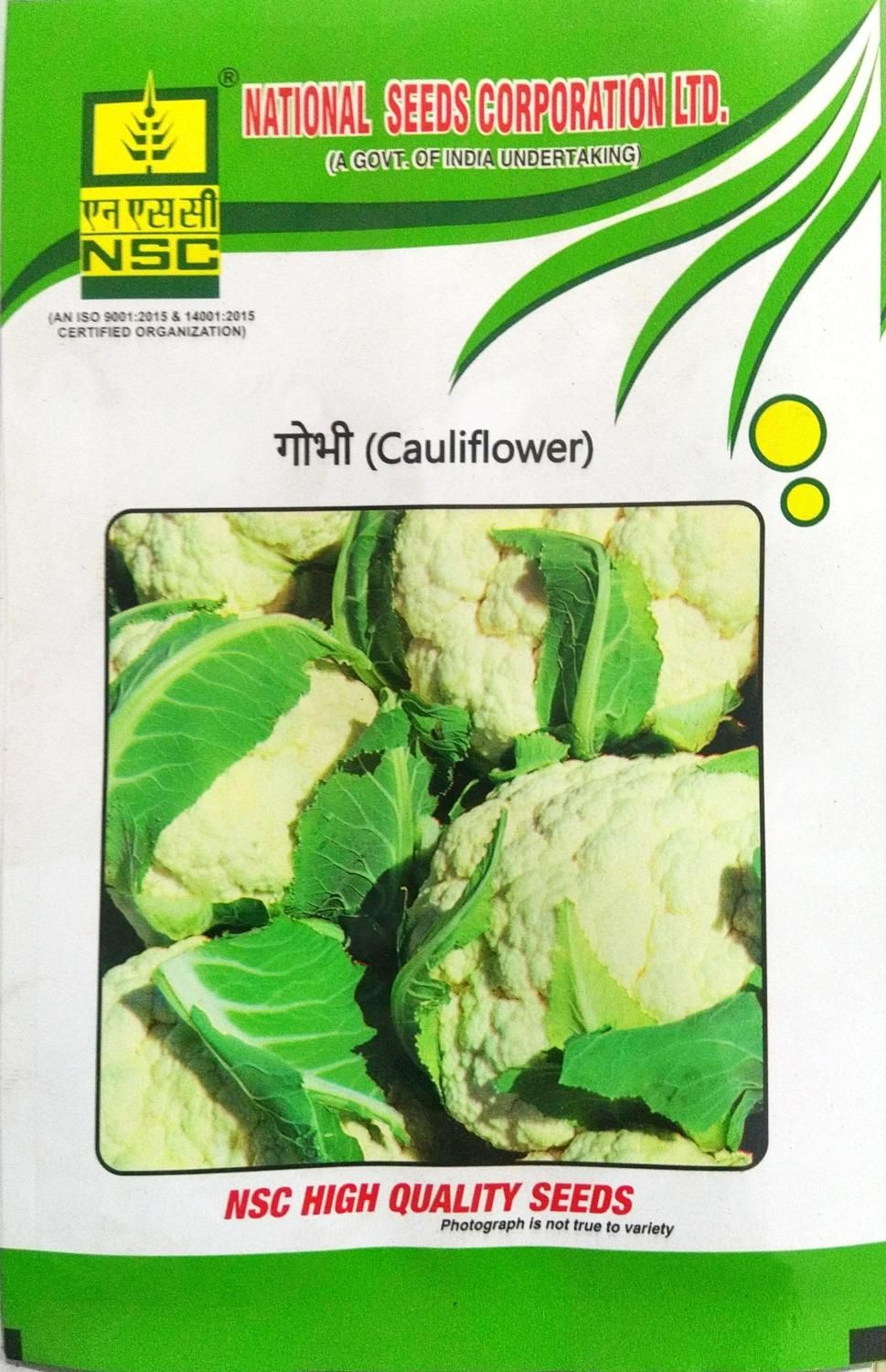 NSC Cauliflower PSBK-1 T/L Seed ,100 Gram