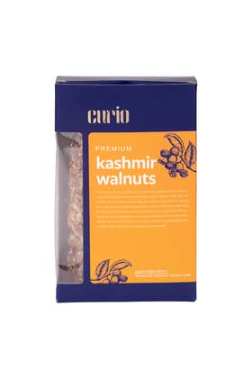 Curio Kashmir Walnut Kernels | High Oil Content | Akhrot Giri | Provenance- Kupwara, Jammu & Kashmir (500 g)