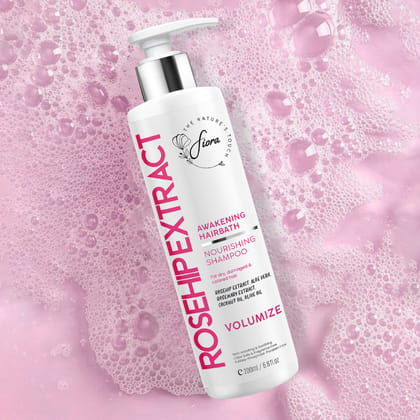 fiora Rosehip Extract Nourishing & Strengthening - Fortifying Anti Hair Fall Shampoo  (200 ml)