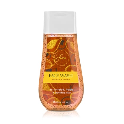 fiora Papaya & Honey | For Pigmented & Patchy skin Face Wash  (100 ml)