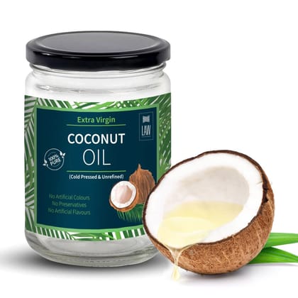 Extra Virgin Premium Coconut Oil from Kerala – glass jar (Single Origin, Organically Grown & Made in small batches)