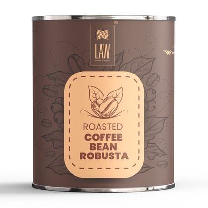 Freshly Roasted Robusta Coffee Bean Whole (Organically Grown, Single Origin, Medium Dark Roast) – 250 gm