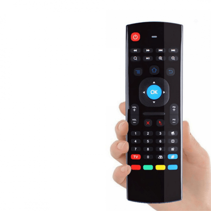 RIDAEX - 2.4 GHZ GYROSCOPE TV REMOTE WITH GOOGLE ASSISTANT