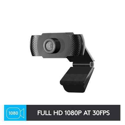FULL HD WEBCAM WITH BUILT IN MIC - FOR VIDEO CONFERENCING - QHM990