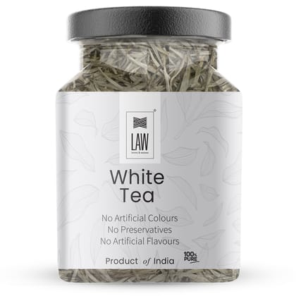 White Tea leaves – 50 gm (Rich in Anti-oxidants & Helps in Weight Loss)
