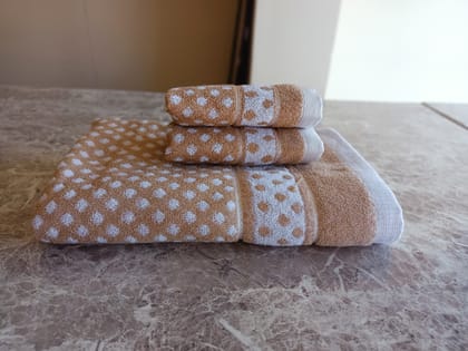 1 bath towel XXL & 2 face towel M(60"*30")(23"*16")(pace of 3)
