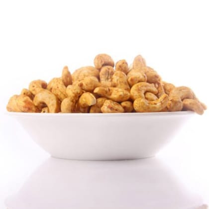 Premium Quality Kerala Cashew – (500 gm) (Salted & Red Chilly Roasted)