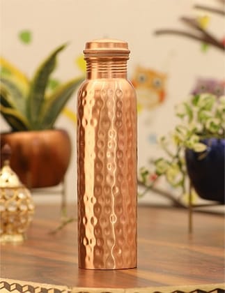 Enable Nature Pure Copper Bottle- Hammered