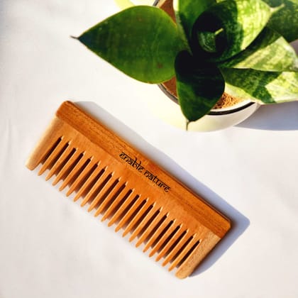 Neem Wood Wide Tooth Comb