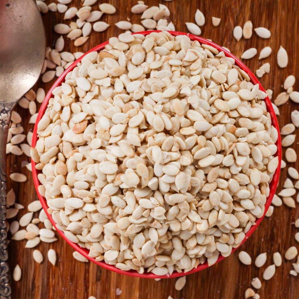 OrganoNutri Roasted Watermelon Seeds - Unsalted | Roasted Magaj
