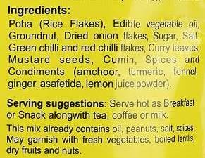 OrganoNutri - Super Instant Rice Poha - Instant Breakfast (5 Packs/ 800g)