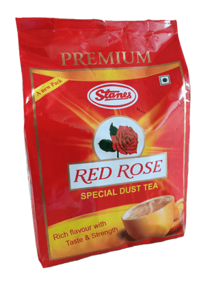 STANES Red Rose Special Dust Tea 2 Kg | Pack of 1 | Total 2 Kgs | Rich Flavour with Taste and Strength