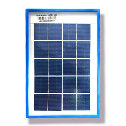 3W, 5.2V Saurally Solar Panel Poly with 3M DC Cable