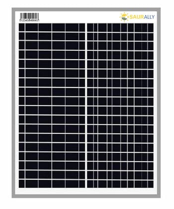 30W, 12V Saurally Solar Panel Poly