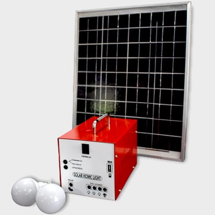 Saurally Solar HomeKIT with 12V 7Ah Lithium Battery, 20W Solar Panel, Mobile Charging Port