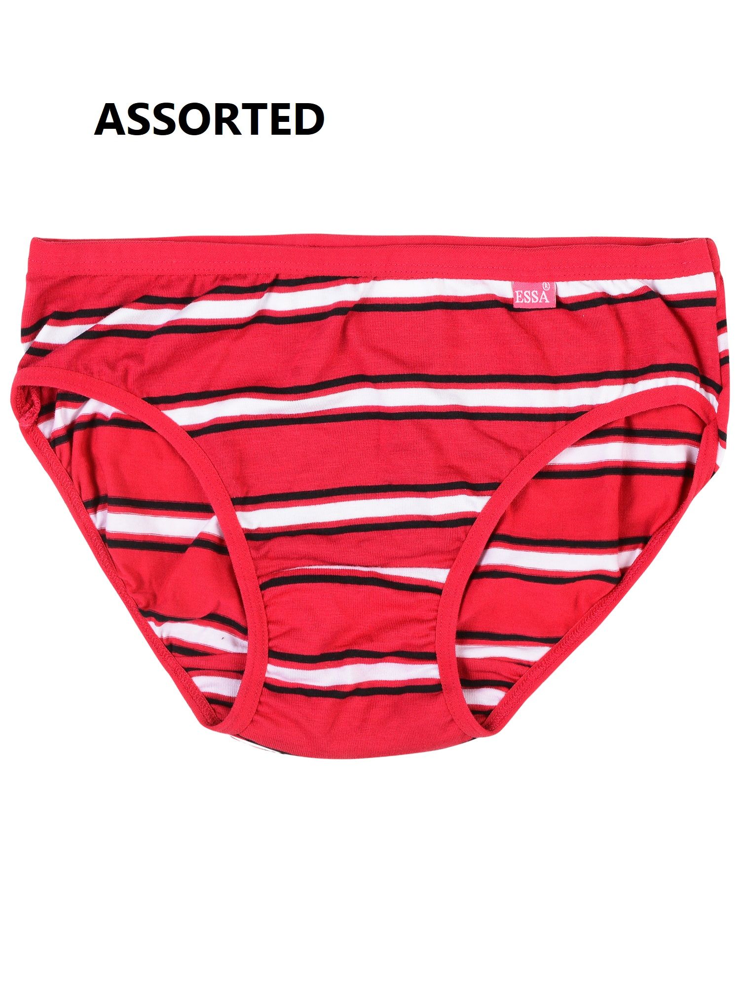 Premium Ladies Striped Panties - pack of 5
