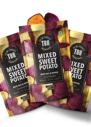 Mixed Sweet Potato Chips - Pack of 3