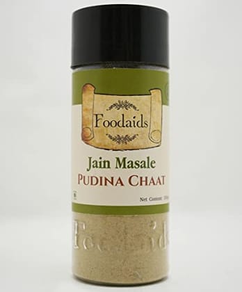 Foodaids Pudina Chaat Jain Masala Powder ( 100Gm) for Chatpata & Delicious Food