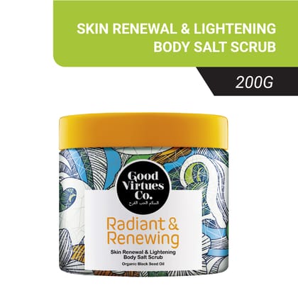 Good Virtues Co Skin Renewal & Lightening Body Salt Scrub