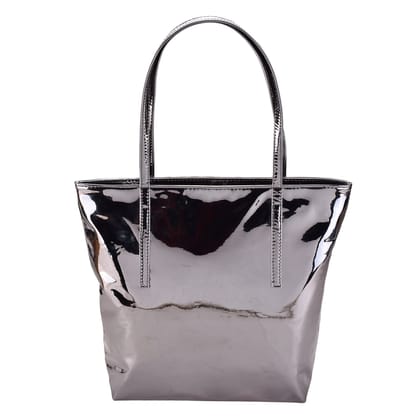 Panchnaina Shoulder Handbag Womens Tote Bag for Girls & Women (Metalic)