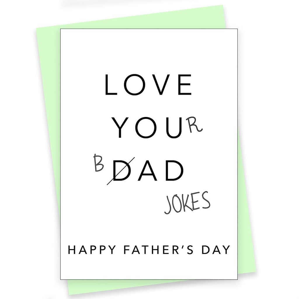 Rack Jack Father's Day Funny Greeting Card - Love Your Bad Jokes - Stationery | Buy online on ZillyBuy