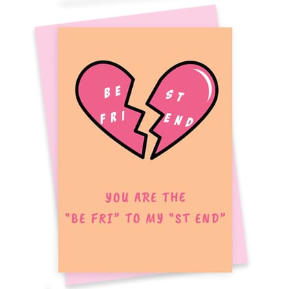 Rack Jack friendship's day funny greeting card - best friend