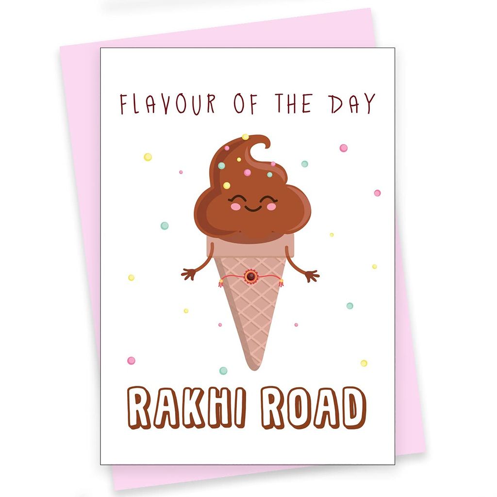 Rack Jack Rakshabandhan funny greeting card - Rakhi Road - Stationery | Buy online on ZillyBuy
