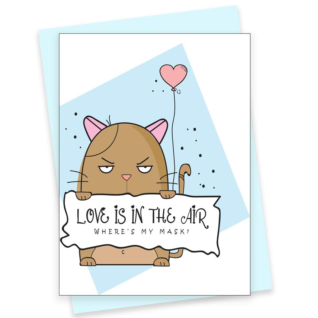 Rack Jack greeting card love is in the air - Stationery | Buy online on ZillyBuy