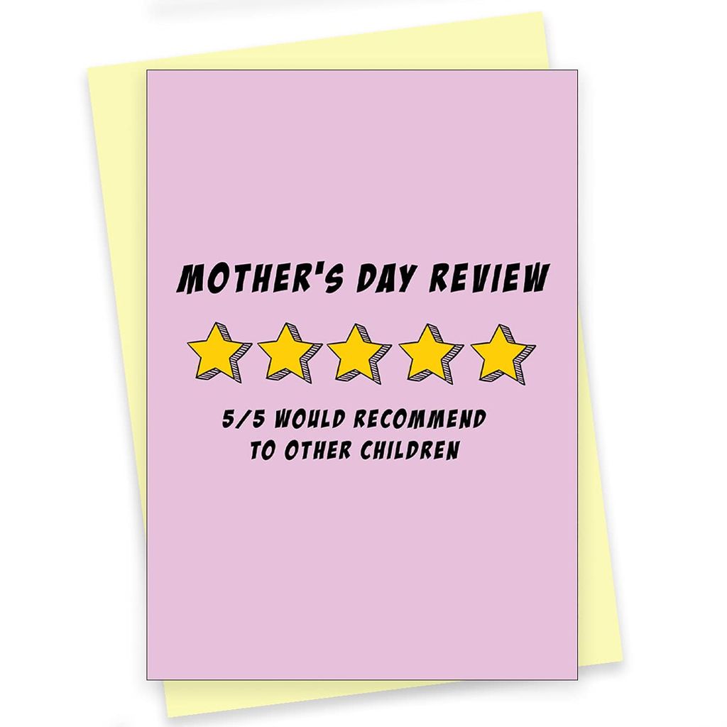 Rack Jack mother's day funny greeting card - mothers day review - Stationery | Buy online on ZillyBuy