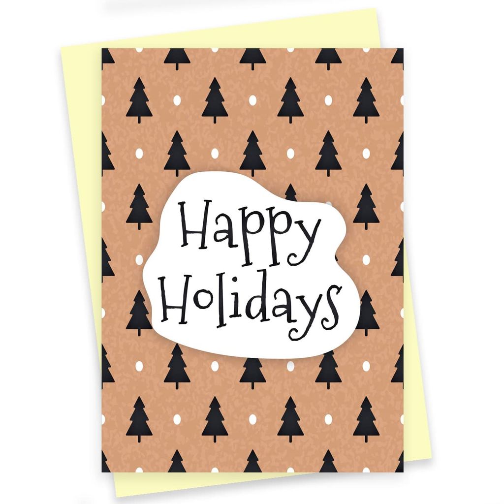 Rack Jack Funny Christmas Xmas Greeting Card for Secret Santa Gifts New Year Friends Family Colleagues with Pastel Envelope - Happy Holidays - Stationery | Buy online on ZillyBuy