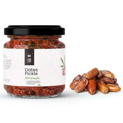 Homemade Dates Pickle- Handmade/Preservative free/Grandma’s Secret Recipe/Kerala Style