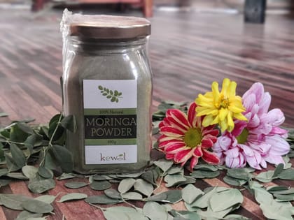 Kewal Moringa Leaves Powder 100% Natural Organic Moringa Powder Natural Immunity Booster (100gm)
