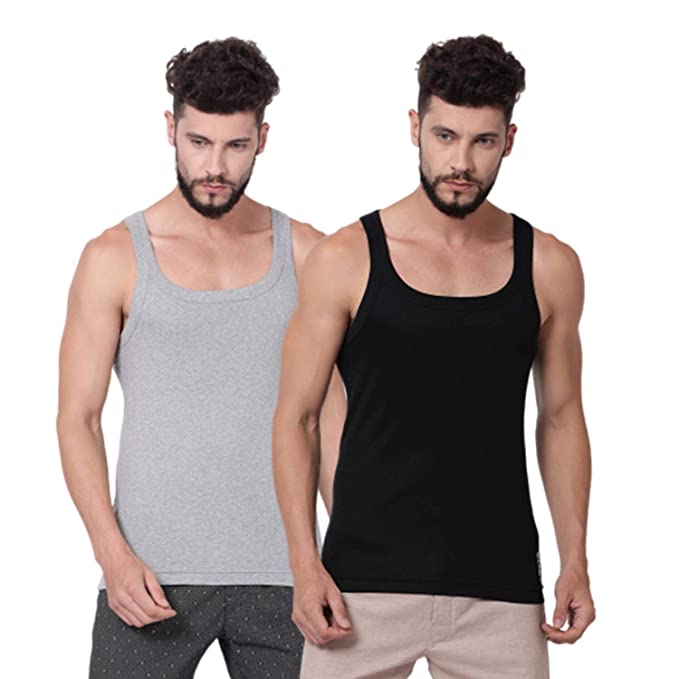 Fashionarth Men's regular Vest Pack of 2 Pieces