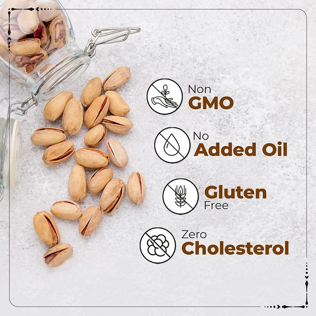 The Dried Fruit COMPANY Pistachios Pista 250g Good For Physical Health Increases Immunity and High In Protien