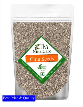Chia Seeds for weight loss With Omega 3, Calcium, Fiber and Zinc Super food 100 gm